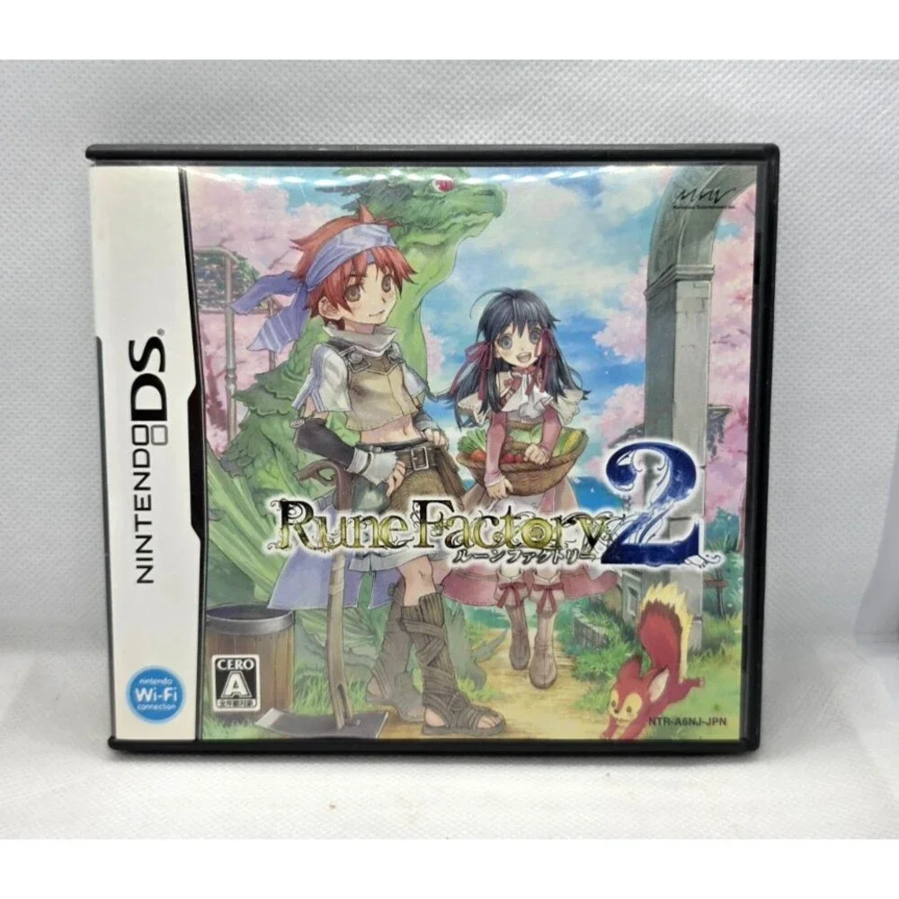 Rune Factory 2  (A Fantasy Harvest Moon) Nintendo DS Japanese Import Version